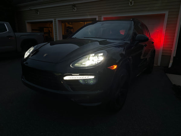 Porsche 958 Cayenne Matrix Style LED Headlights – Lightwerkz