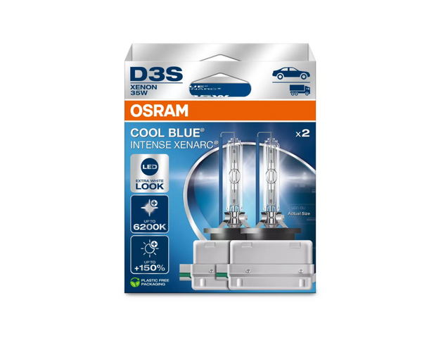 D3S Osram 66340CBN Cool Blue Intense Next Gen HID Xenon Bulbs (2 D3S Osram 66340CBN Cool Blue Intense Next Gen HID Xenon Bulbs (2