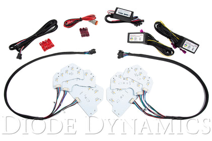 2018 Ford Mustang RGBWA DRL LED Boards UDSM