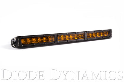 18 Inch LED Light Bar  Single Row Straight Amber Driving Each Stage Series