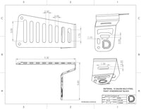 SS3 Cowl LED Bracket Kit for 18-20 Wrangler JL/Gladiator White Sport