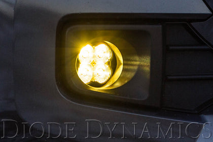 SS3 LED Fog Light Kit for 2009-2014 Toyota Venza Yellow SAE/DOT Fog Max w/ Backlight Diode Dynamics