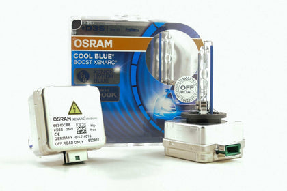 D3S Osram 66340CBB Cool Blue Boost HID Xenon Bulbs (2 Pack)