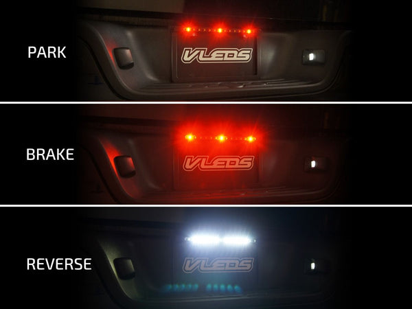 LP-X Park Brake Reverse Light System 5500K White Red – Lightwerkz