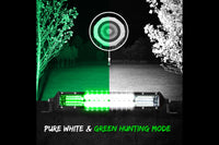 XKGlow Green/White 2-in-1 LED Light Bar: 20in
