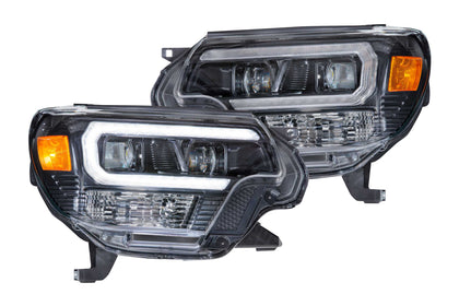 XB Hybrid LED Heads: Toyota Tacoma (12-15) (Pair / Smoked)