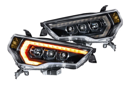 Morimoto XB LED Projector Headlights (Amber DRL): Toyota 4Runner 2014, 2015, 2016, 2017, 2018, 218, 2019, 2020