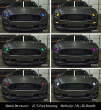 2015-2016 Ford Mustang RGBW DRL LED Boards