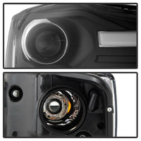 Spyder 04-15 Nissan Titan / 04-07 Nissan Armada V2 Projector Headlights - Black PRO-YD-NTI04-DRL-BK