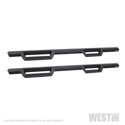 Westin/HDX 17-18 Ford F-150 SuperCrew Drop Nerf Step Bars - Textured Black