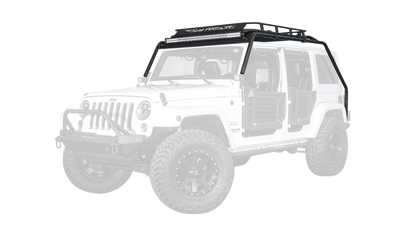 Body Armor 4x4 07-18 Jeep Wrangler JK Windshield Light Bar