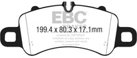 EBC 2016+ Porsche 911 (991/2 w/Cast Iron Rotors) 3.0TT Carrera Bluestuff Front Brake Pads