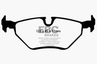 EBC 99-02 BMW Z3 2.5 Ultimax2 Rear Brake Pads