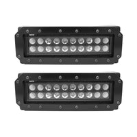 Westin HDX Flush Mount B-FORCE LED Light Kit (Set of 2) w/wiring harness - Black