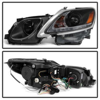 Spyder Lexus GS 300 / 350 / 450 06-11 Headlights - HID Model Only - Black PRO-YD-LG06-HID-DRL-BK