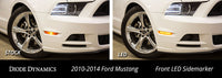 2010-2014 Ford Mustang LED Sidemarkers Clear (set)