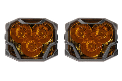 Morimoto 4Banger 2.0 NCS LED Pods (Spot / Yellow / Set)