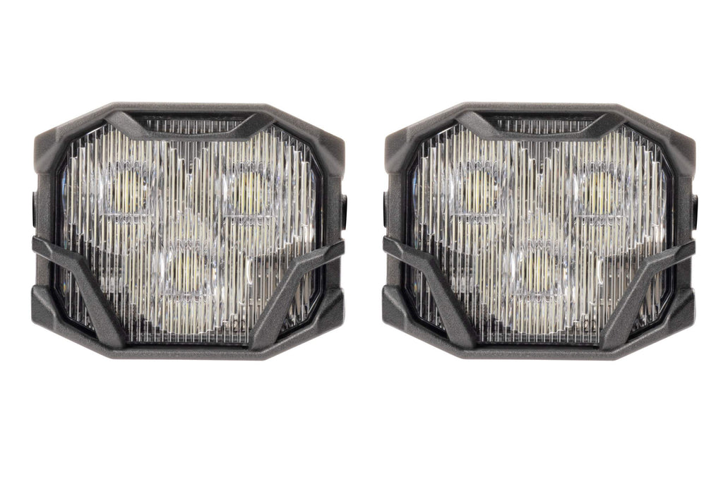 Morimoto 4Banger 2.0 NCS LED Pods (SAE Wide / White / Set)
