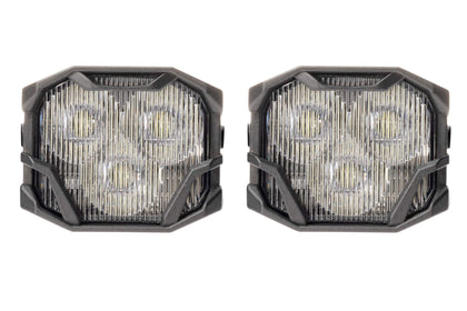 Morimoto 4Banger 2.0 NCS LED Pods (SAE Wide / White / Set)