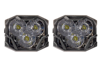 Morimoto 4Banger 2.0 HXB LED Pods (Spot / White / Set)
