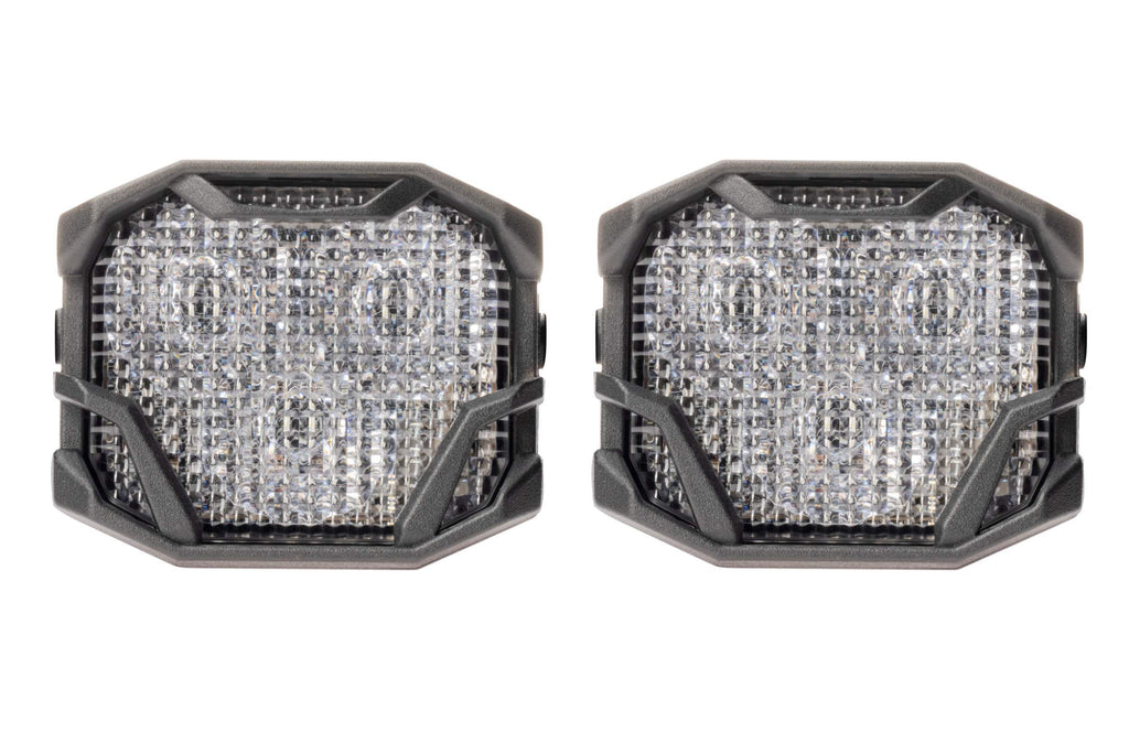 Morimoto 4Banger 2.0 HXB LED Pods (Flood / White / Set)