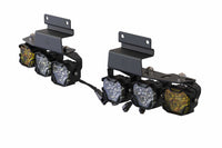 Morimoto 4Banger Triple Fog Kit: 10-14 Raptor (brackets and harness)