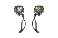 Morimoto 4Banger Ditch Light Kit: 21+ F150 (NCS Yellow SAE Wide Beam)