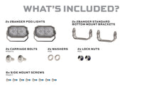Morimoto 2Banger NCS LED Pods (Combo / Yellow / Set)