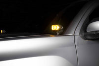 Morimoto 2Banger Ditch Light Kit: 16-23 Tacoma (NCS Yellow Combo Beam)