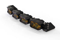 Single-Row BangerBar: (4 Pod / 16") (NCS Power - White/Yellow)