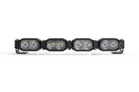 Single-Row BangerBar: (4 Pod / 16") (NCS Power - White/Yellow)