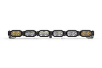 Single-Row BangerBar: (6 Pod / 24") (NCS Power - White/Yellow)