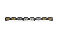 Single-Row BangerBar: (8 Pod / 31.5") (NCS Power - White/Yellow)