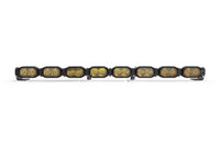 Single-Row BangerBar: (8 Pod / 31.5") (NCS Power - White/Yellow)