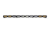 Single-Row BangerBar: (10 Pod / 40") (HXB Power - White/Yellow)