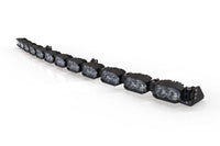 Single-Row BangerBar: (12 Pod / 47") (HXB Power - White/Yellow)