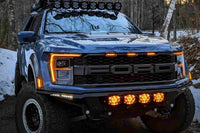 Triple-Row BangerBar: (4 Pod / 29") (HXB Power - White/Yellow)