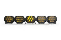 Triple-Row BangerBar: (5 Pod / 36") (NCS Power - White/Yellow)