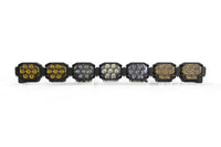 Triple-Row BangerBar: (7 Pod / 50.5") (NCS Power - White/Yellow)