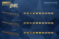 Double-Row BangerBar: (10 Pod / 40.5") (NCS Power - Yellow)