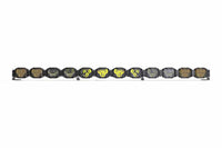 Double-Row BangerBar: (12 Pod / 48.5") (HXB Power - White/Yellow)