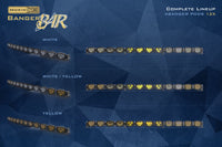 Double-Row BangerBar: (12 Pod / 48.5") (HXB Power - White/Yellow)