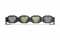 Double-Row BangerBar: (4 Pod / 16.5") (HXB Power - White)