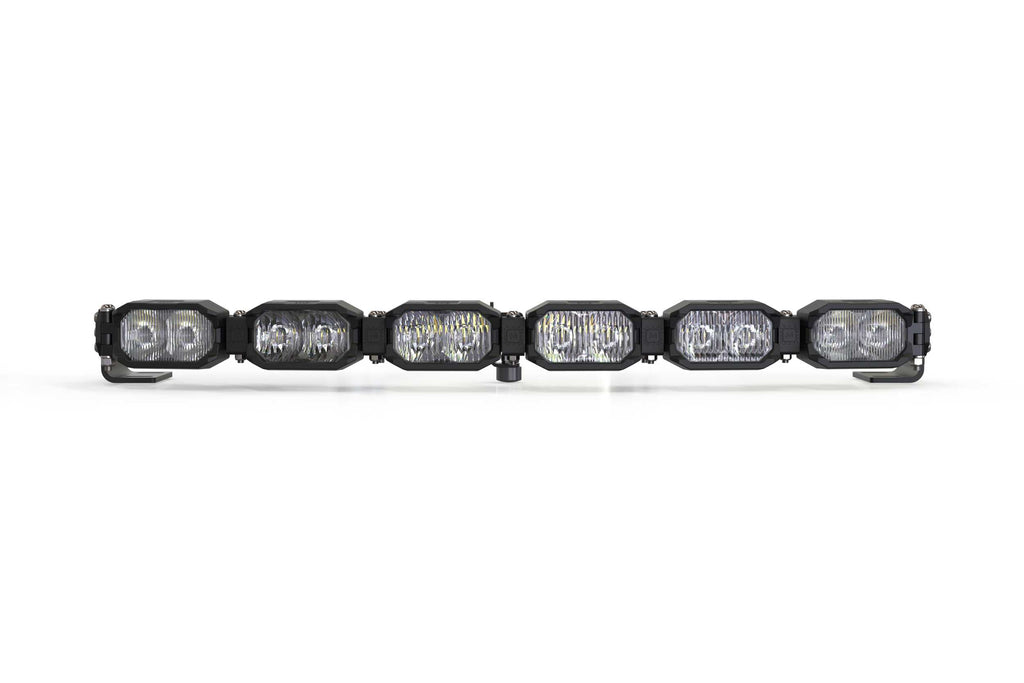 Single-Row BangerBar: (6 Pod / 24") (NCS Power - White)
