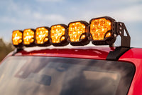 Triple-Row BangerBar: (5 Pod / 36") (HXB Power - Yellow)