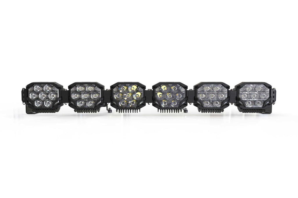 Triple-Row BangerBar: (6 Pod / 43") (HXB Power - White)