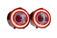 XB LED Tail Lights: Corvette C6 (05-13) (Gen II) (Red / Set)