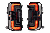 XB LED Tail Lights: Ford Bronco (21+ / Smoked Lens / Set)