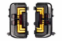 XB LED Tail Lights: Ford Bronco (21+ / Smoked Lens / Set)