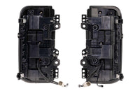 XB LED Tail Lights: Ford Bronco (21+ / Red Lens / Set)